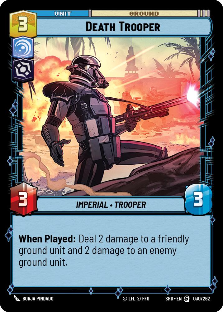 Death Trooper (030/262) (030/262) [Shadows of the Galaxy] | Jomio and Rueliete's Cards and Comics