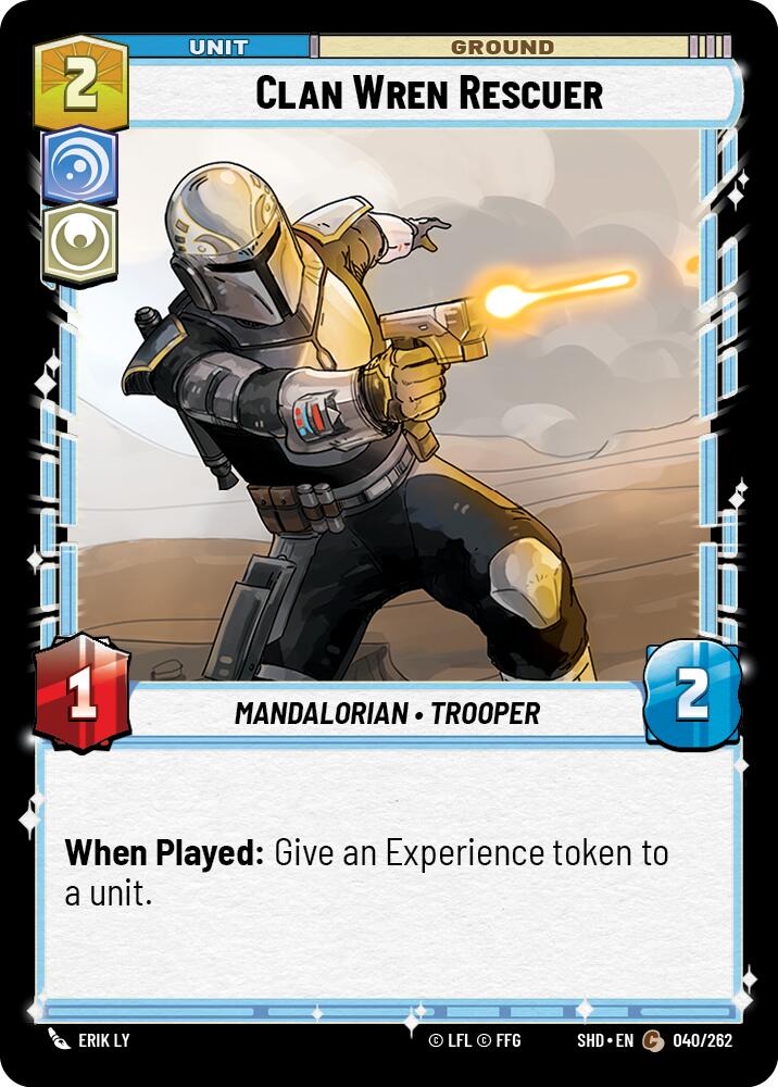 Clan Wren Rescuer (040/262) (040/262) [Shadows of the Galaxy] | Jomio and Rueliete's Cards and Comics