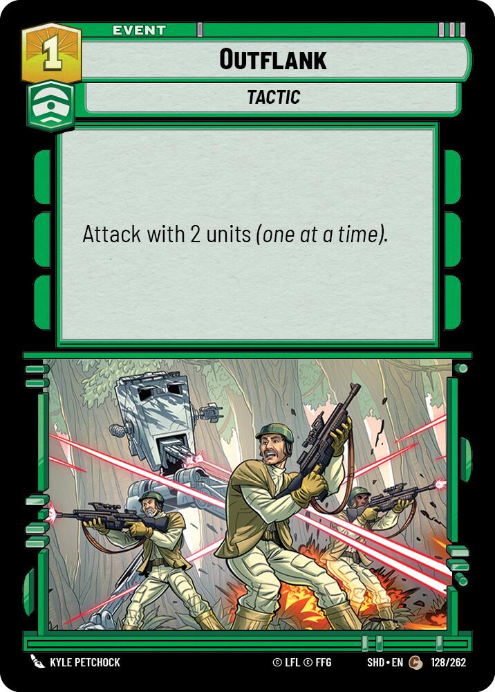 Outflank (128/262) [Shadows of the Galaxy] | Jomio and Rueliete's Cards and Comics