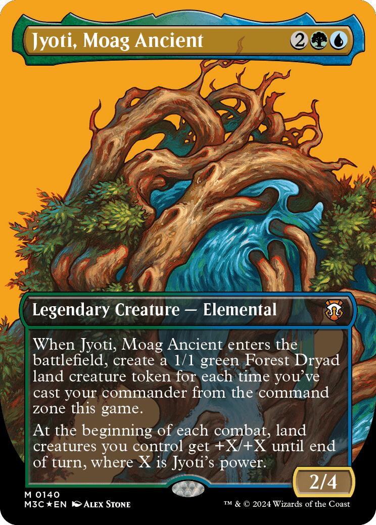 Jyoti, Moag Ancient (Borderless) (Ripple Foil) [Modern Horizons 3 Commander] | Jomio and Rueliete's Cards and Comics