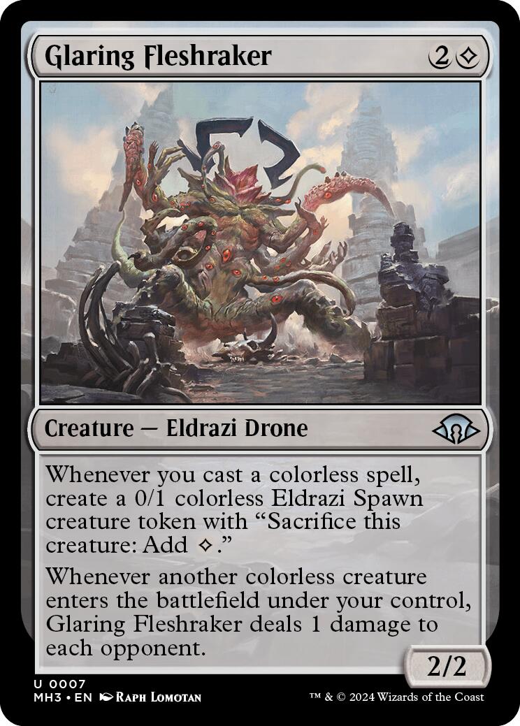 Glaring Fleshraker [Modern Horizons 3] | Jomio and Rueliete's Cards and Comics