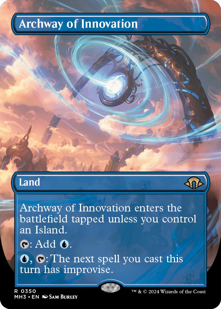 Archway of Innovation (Borderless) [Modern Horizons 3] | Jomio and Rueliete's Cards and Comics