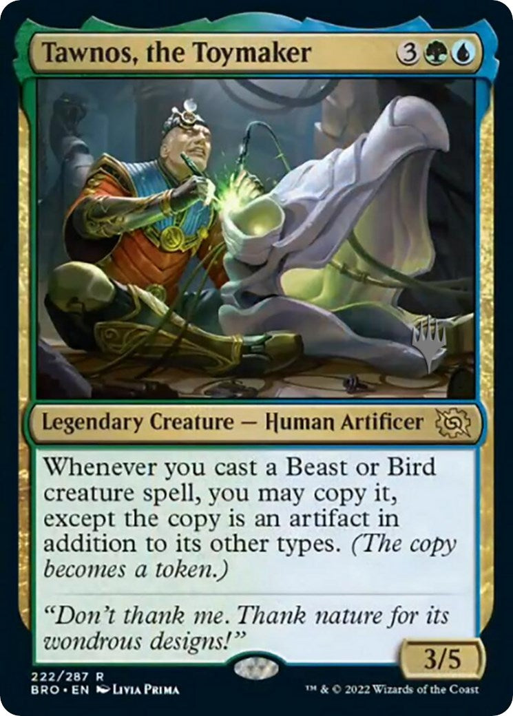 Tawnos, the Toymaker (Promo Pack) [The Brothers' War Promos] | Jomio and Rueliete's Cards and Comics