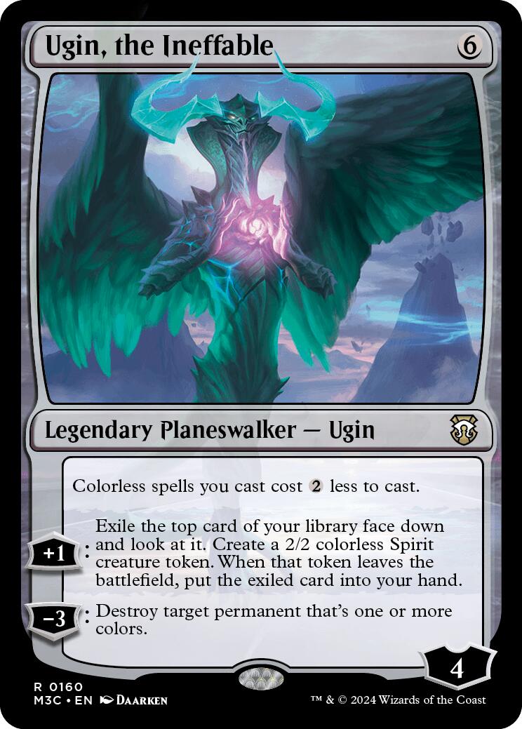 Ugin, the Ineffable [Modern Horizons 3 Commander] | Jomio and Rueliete's Cards and Comics
