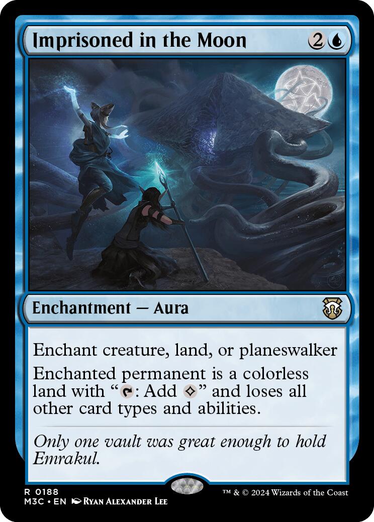 Imprisoned in the Moon [Modern Horizons 3 Commander] | Jomio and Rueliete's Cards and Comics
