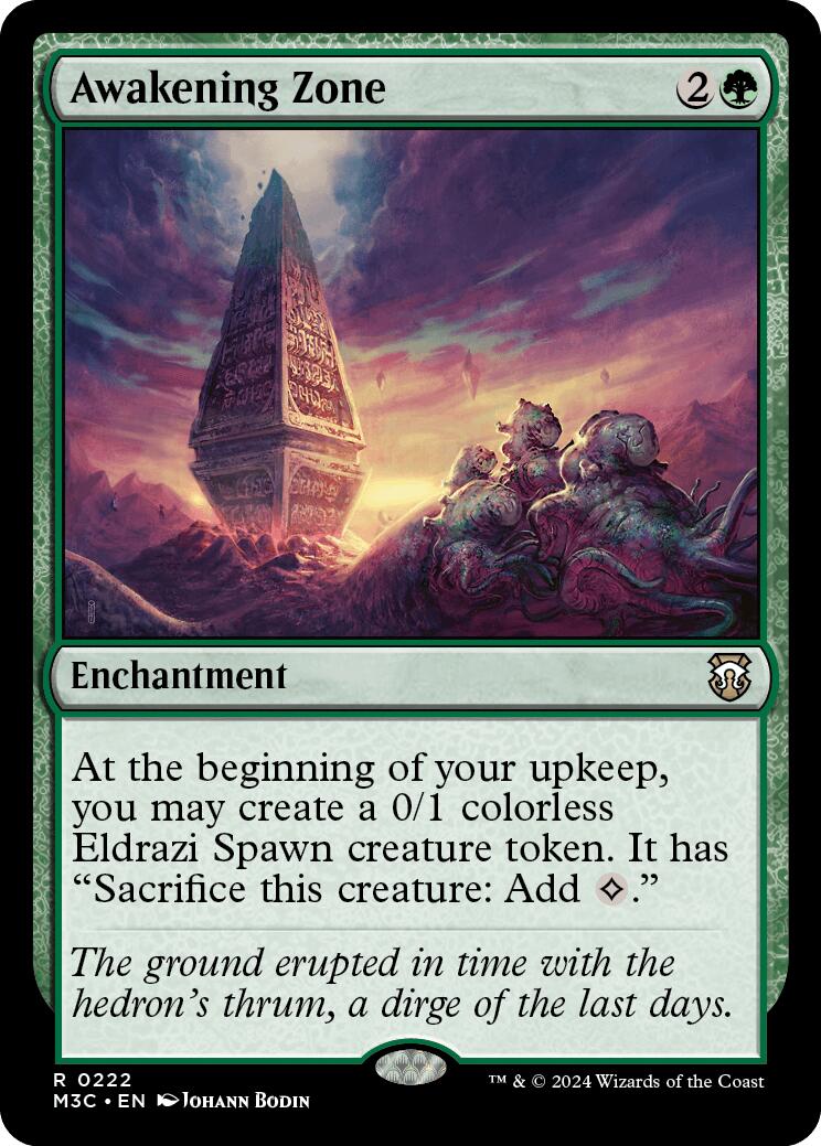 Awakening Zone [Modern Horizons 3 Commander] | Jomio and Rueliete's Cards and Comics