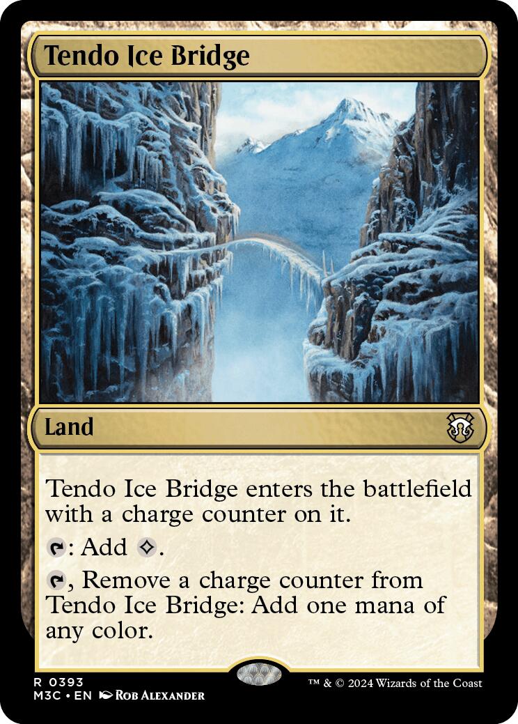 Tendo Ice Bridge [Modern Horizons 3 Commander] | Jomio and Rueliete's Cards and Comics