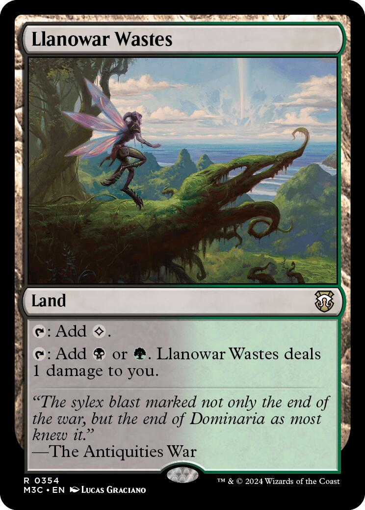 Llanowar Wastes [Modern Horizons 3 Commander] | Jomio and Rueliete's Cards and Comics