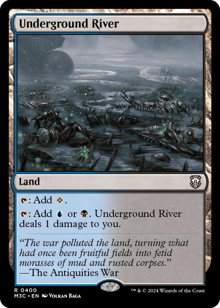 Underground River [Modern Horizons 3 Commander] | Jomio and Rueliete's Cards and Comics