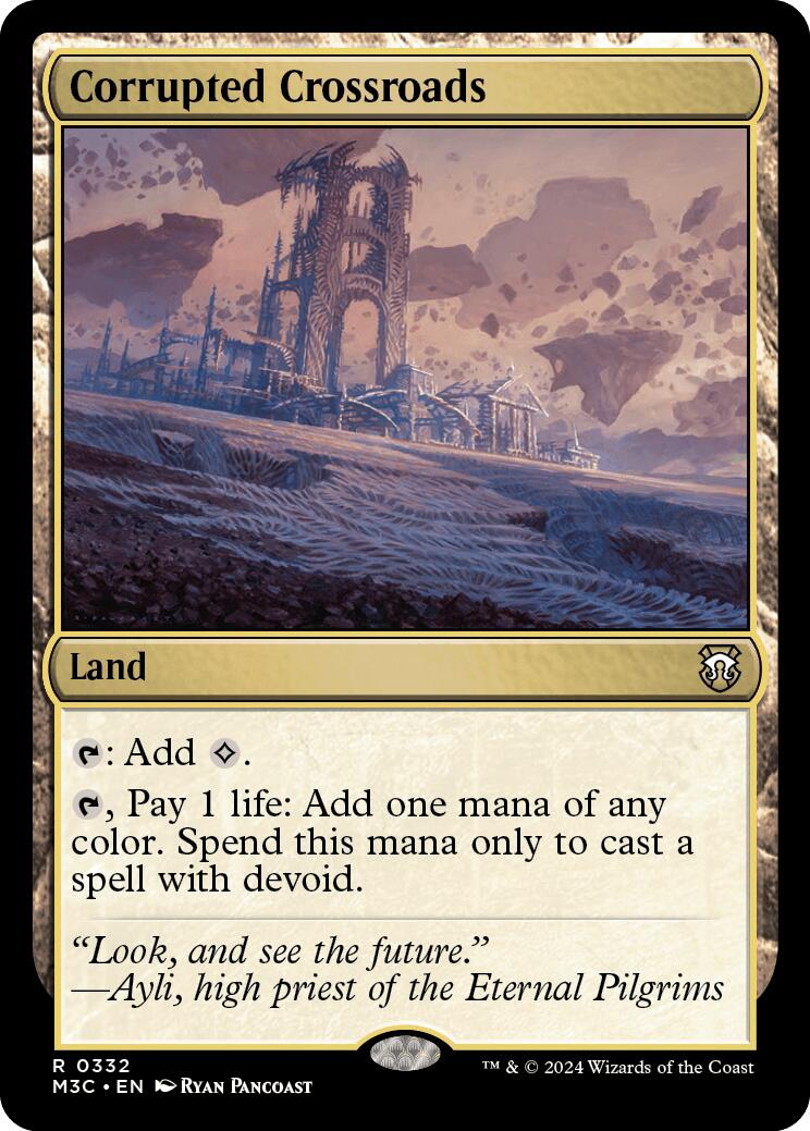 Corrupted Crossroads [Modern Horizons 3 Commander] | Jomio and Rueliete's Cards and Comics