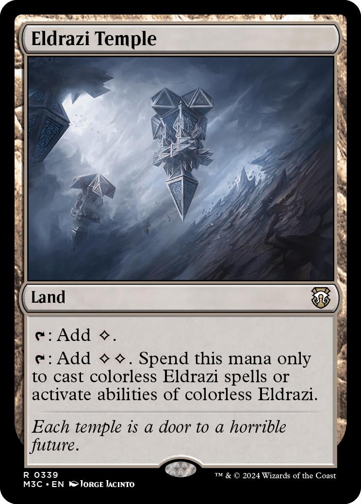 Eldrazi Temple [Modern Horizons 3 Commander] | Jomio and Rueliete's Cards and Comics