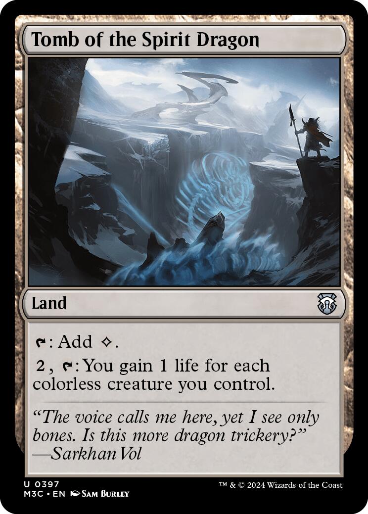 Tomb of the Spirit Dragon [Modern Horizons 3 Commander] | Jomio and Rueliete's Cards and Comics