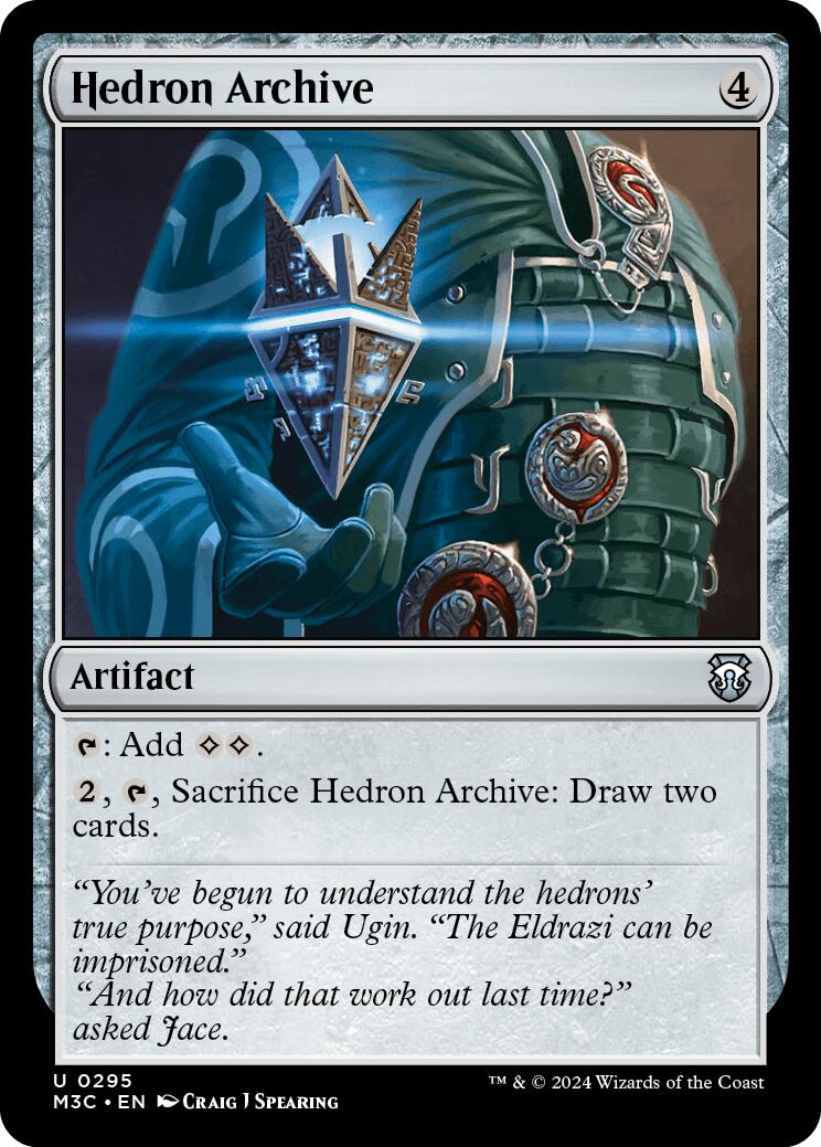 Hedron Archive [Modern Horizons 3 Commander] | Jomio and Rueliete's Cards and Comics