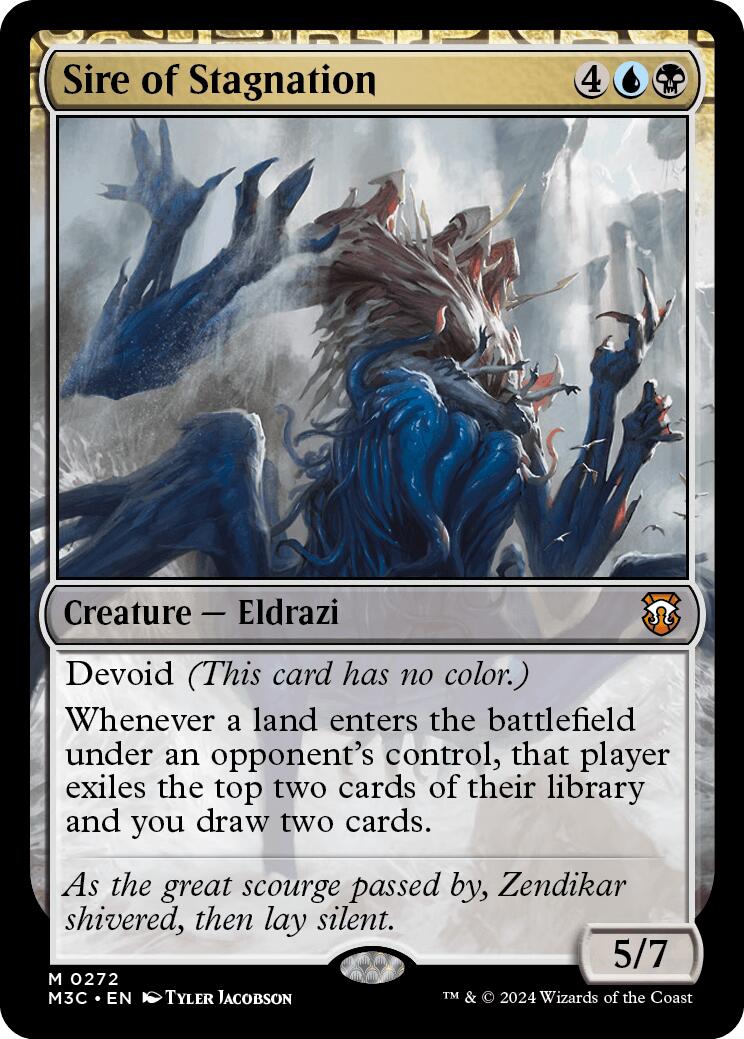 Sire of Stagnation [Modern Horizons 3 Commander] | Jomio and Rueliete's Cards and Comics