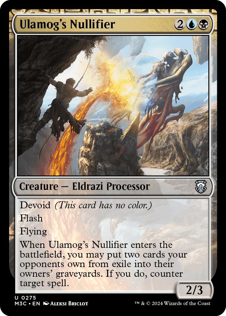 Ulamog's Nullifier [Modern Horizons 3 Commander] | Jomio and Rueliete's Cards and Comics