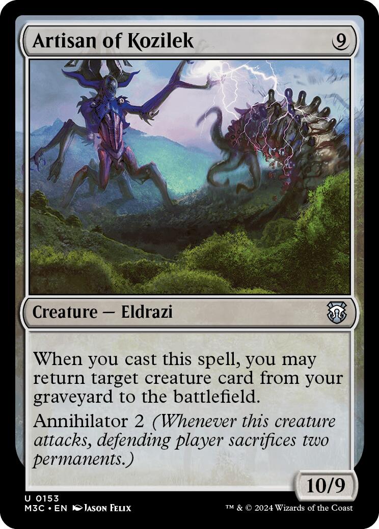 Artisan of Kozilek [Modern Horizons 3 Commander] | Jomio and Rueliete's Cards and Comics