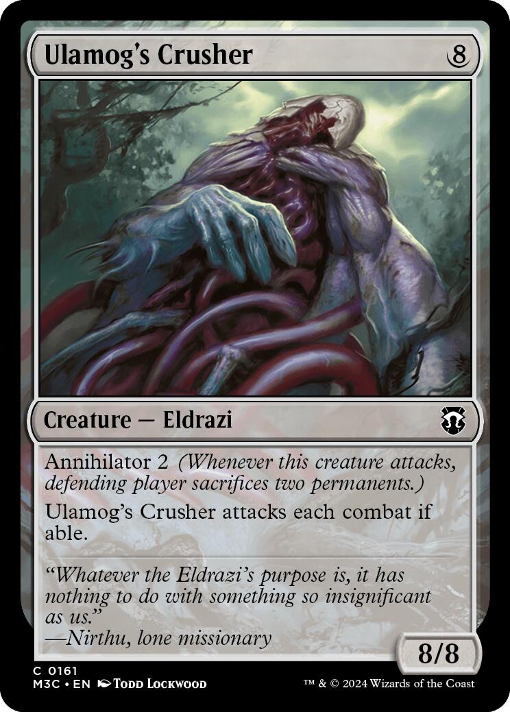 Ulamog's Crusher [Modern Horizons 3 Commander] | Jomio and Rueliete's Cards and Comics