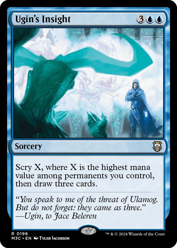 Ugin's Insight [Modern Horizons 3 Commander] | Jomio and Rueliete's Cards and Comics