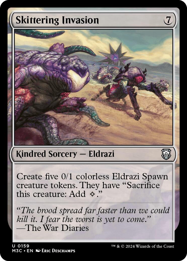 Skittering Invasion [Modern Horizons 3 Commander] | Jomio and Rueliete's Cards and Comics