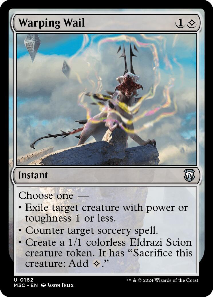 Warping Wail [Modern Horizons 3 Commander] | Jomio and Rueliete's Cards and Comics