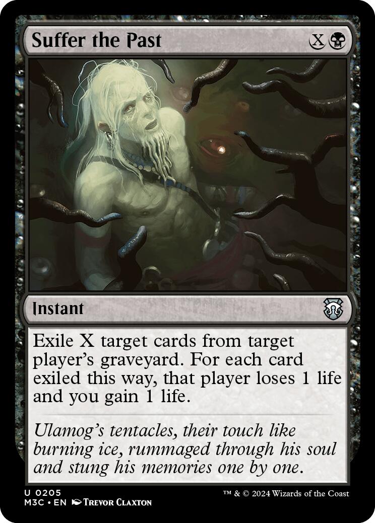 Suffer the Past [Modern Horizons 3 Commander] | Jomio and Rueliete's Cards and Comics