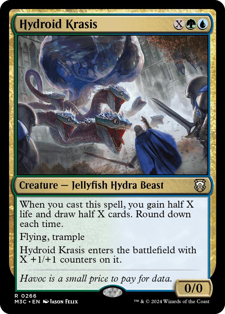 Hydroid Krasis [Modern Horizons 3 Commander] | Jomio and Rueliete's Cards and Comics