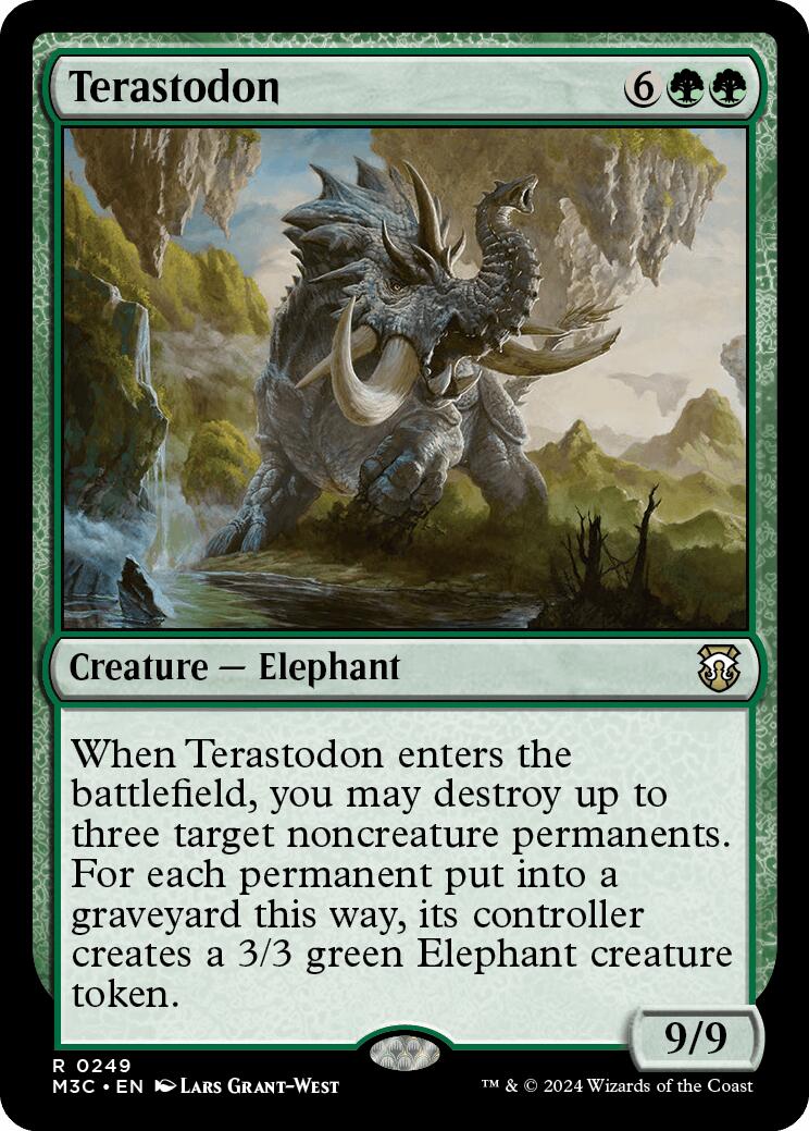 Terastodon [Modern Horizons 3 Commander] | Jomio and Rueliete's Cards and Comics