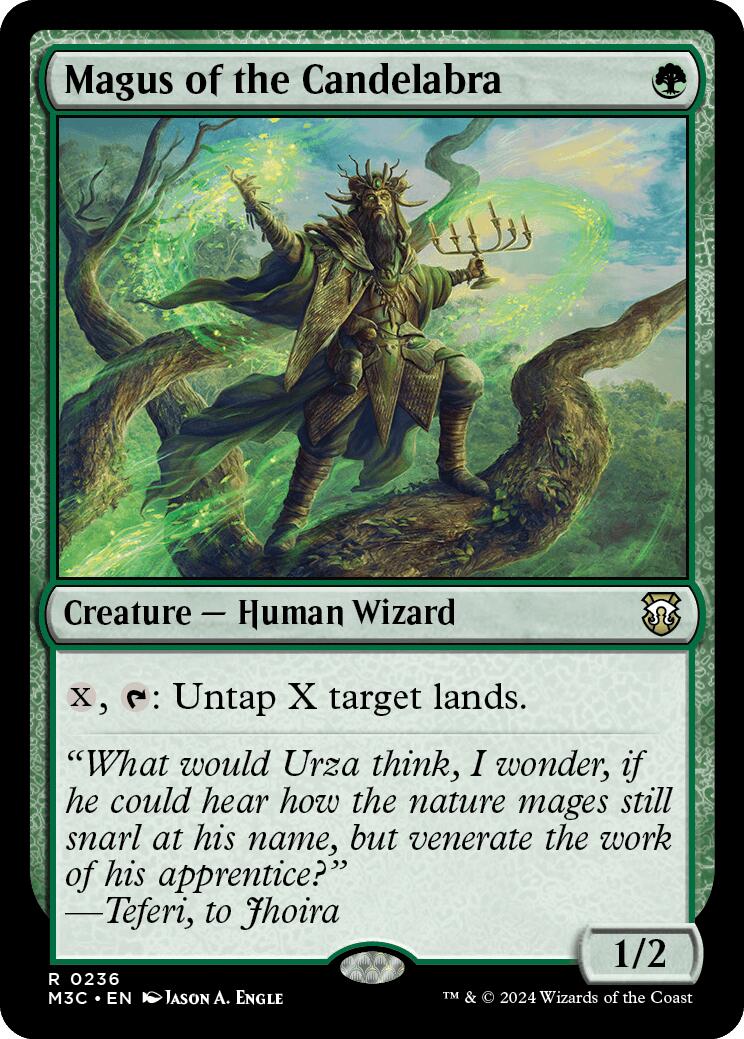 Magus of the Candelabra [Modern Horizons 3 Commander] | Jomio and Rueliete's Cards and Comics