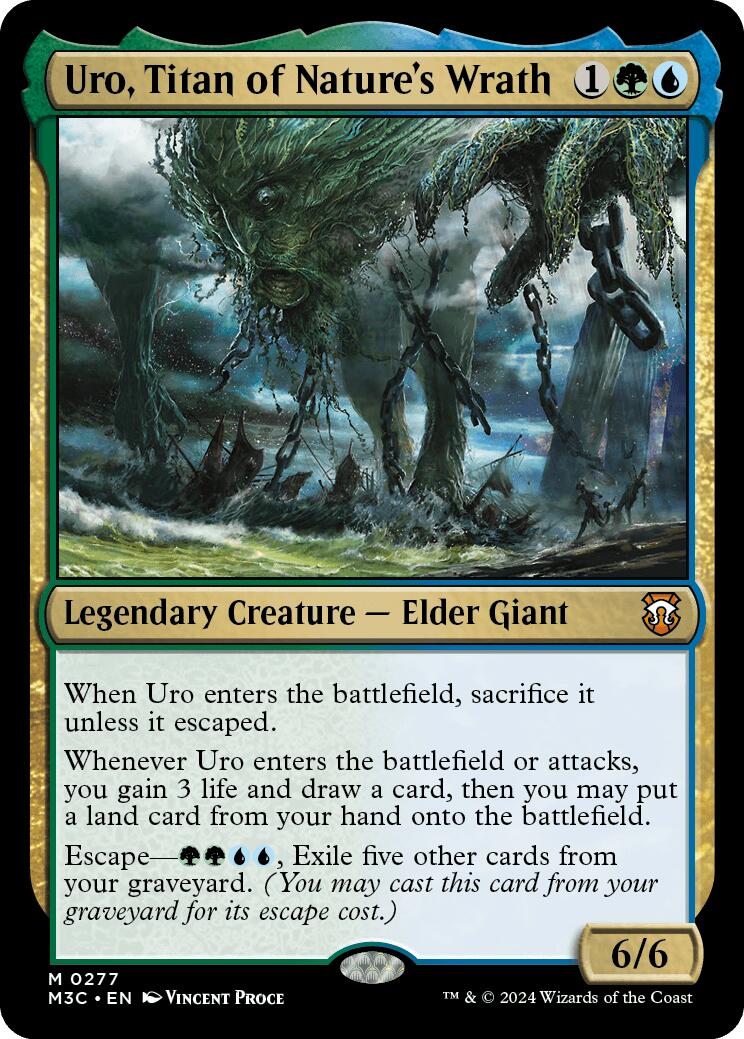 Uro, Titan of Nature's Wrath [Modern Horizons 3 Commander] | Jomio and Rueliete's Cards and Comics