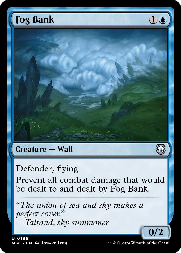 Fog Bank [Modern Horizons 3 Commander] | Jomio and Rueliete's Cards and Comics