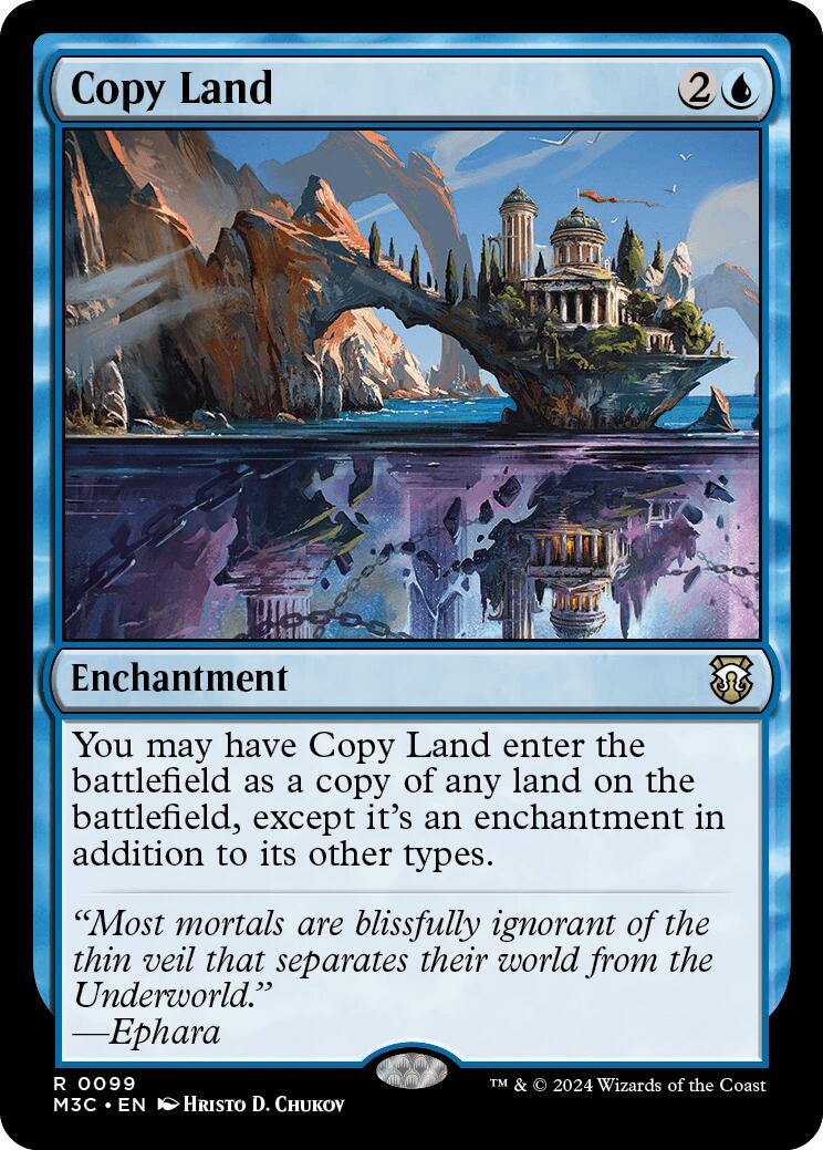 Copy Land [Modern Horizons 3 Commander] | Jomio and Rueliete's Cards and Comics