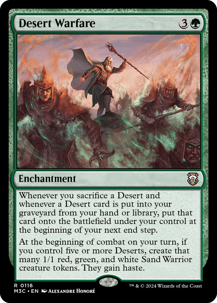 Desert Warfare [Modern Horizons 3 Commander] | Jomio and Rueliete's Cards and Comics