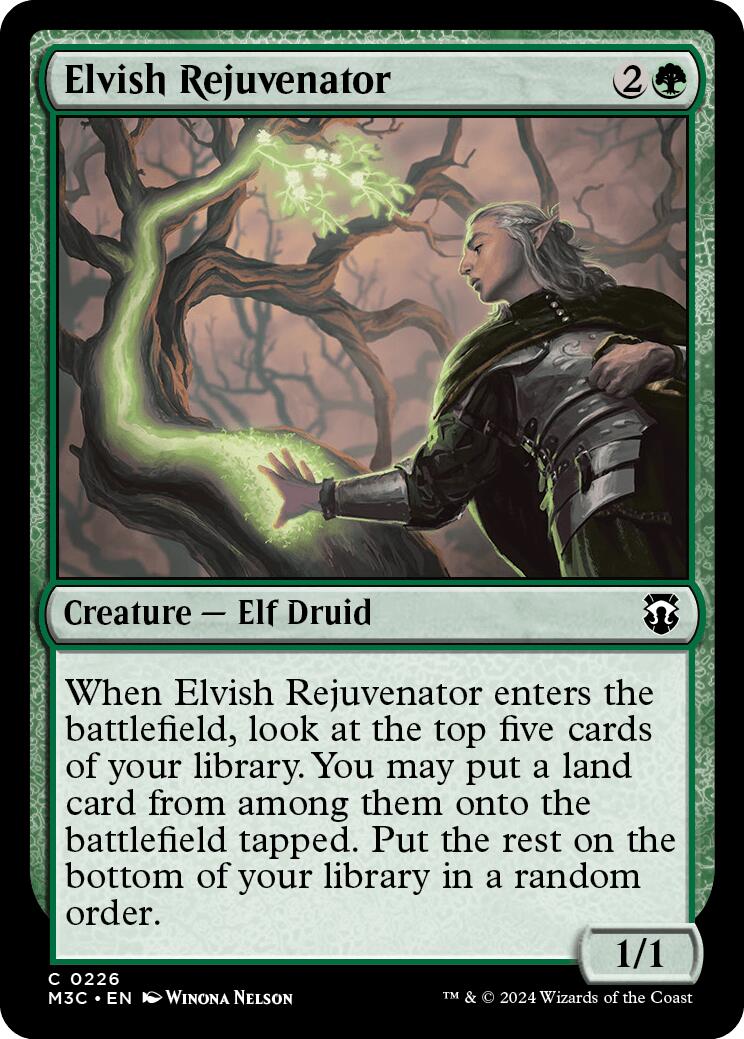 Elvish Rejuvenator [Modern Horizons 3 Commander] | Jomio and Rueliete's Cards and Comics