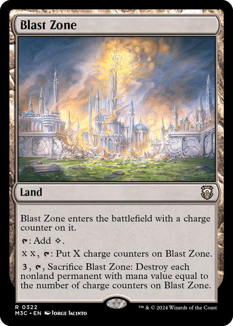 Blast Zone [Modern Horizons 3 Commander] | Jomio and Rueliete's Cards and Comics