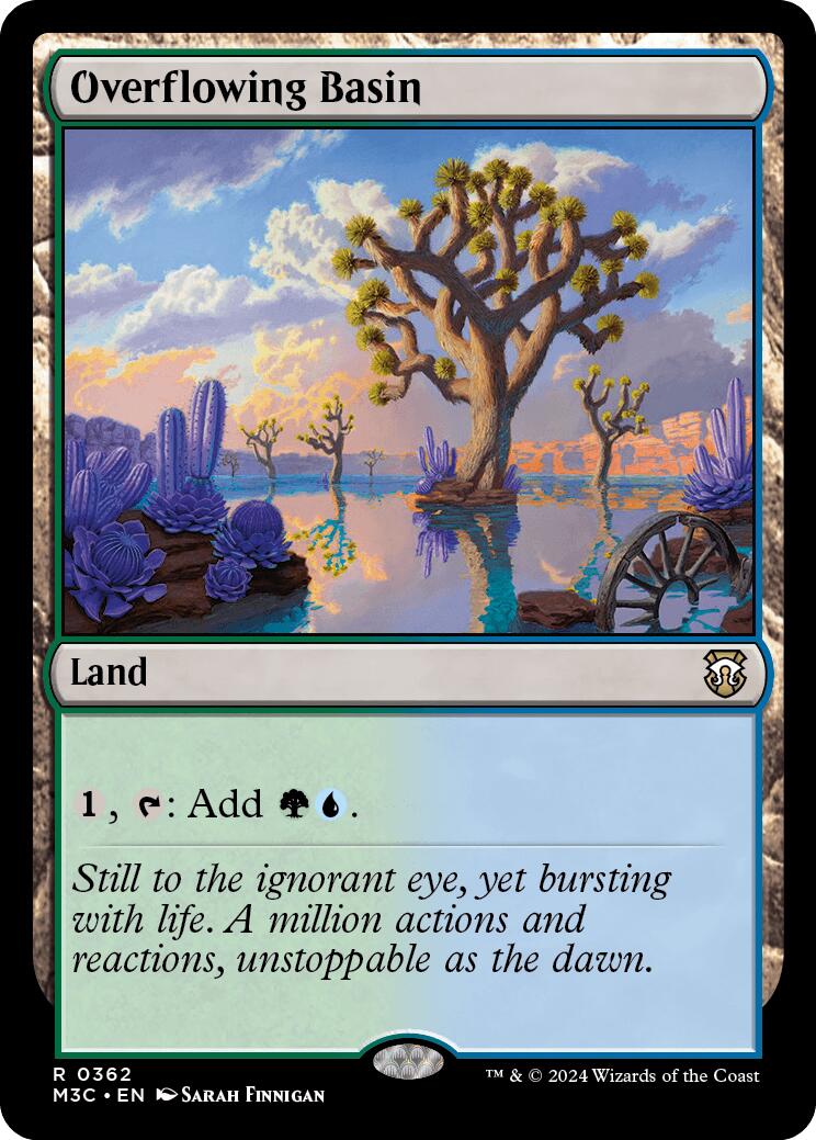 Overflowing Basin [Modern Horizons 3 Commander] | Jomio and Rueliete's Cards and Comics