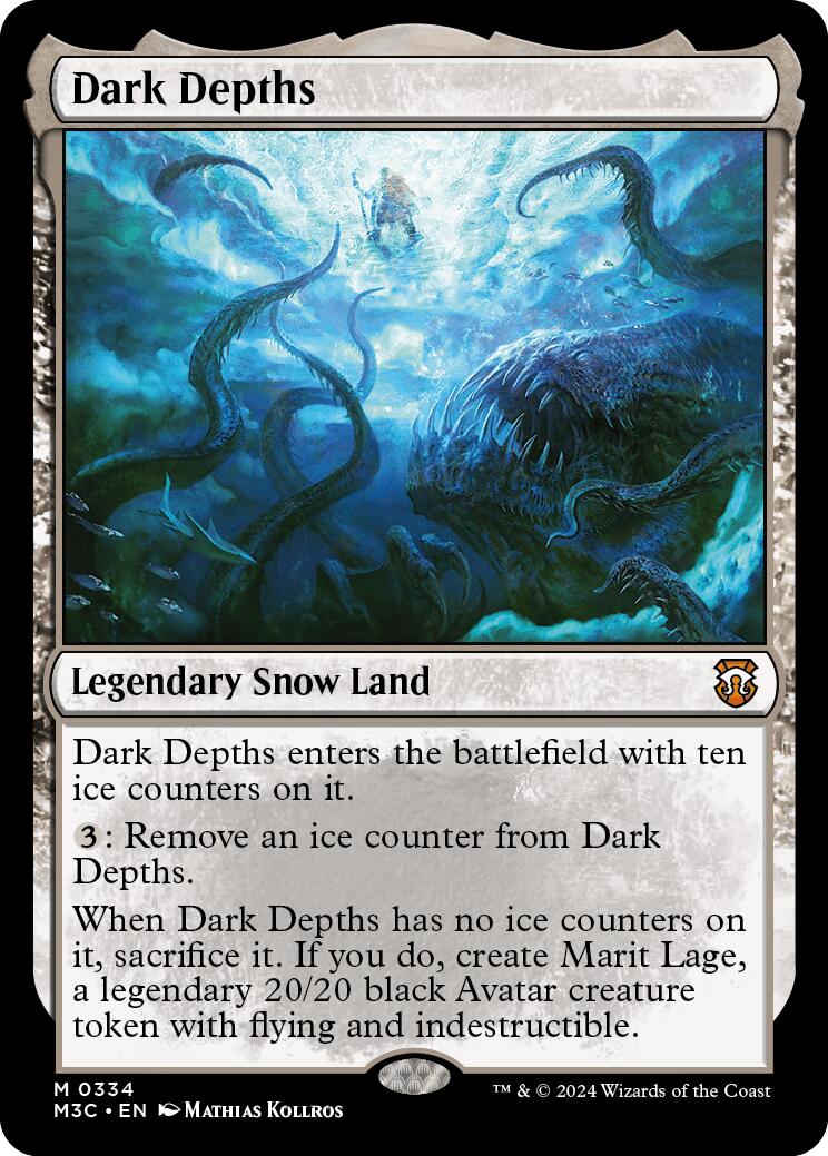 Dark Depths [Modern Horizons 3 Commander] | Jomio and Rueliete's Cards and Comics