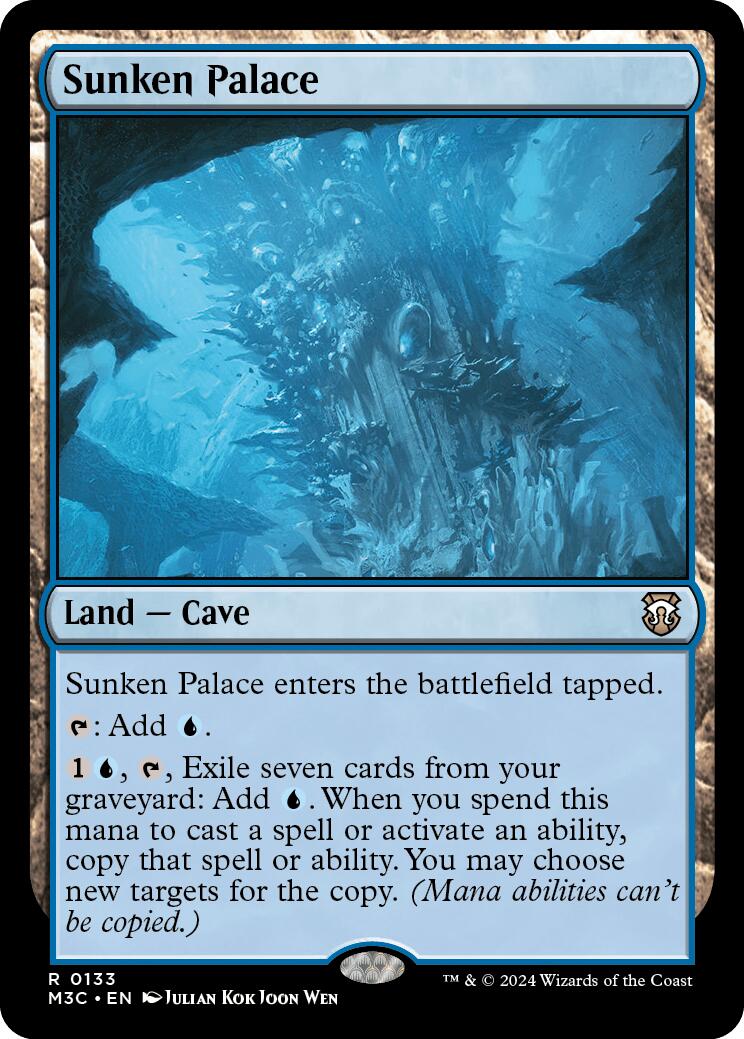 Sunken Palace [Modern Horizons 3 Commander] | Jomio and Rueliete's Cards and Comics
