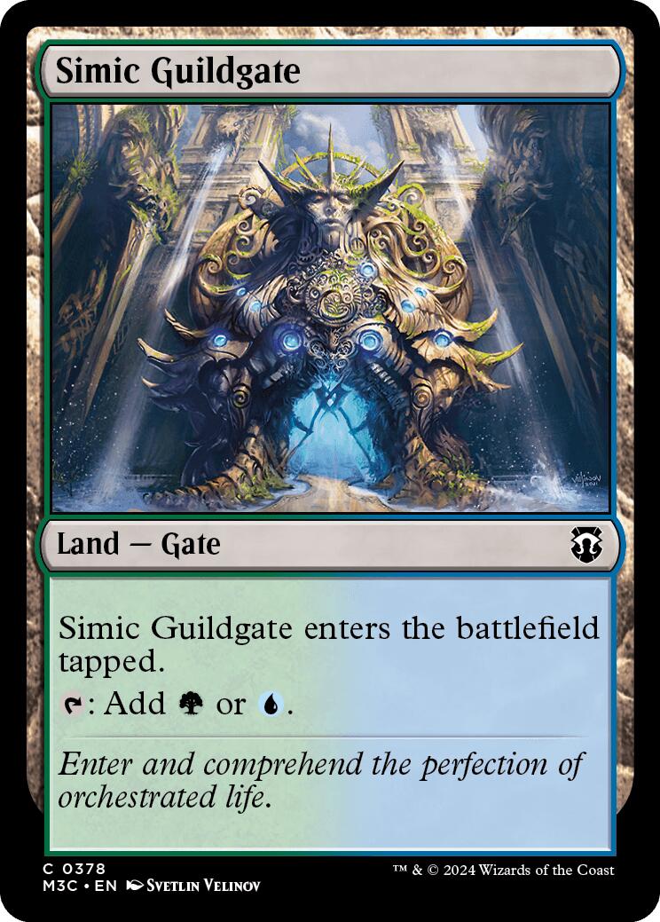 Simic Guildgate [Modern Horizons 3 Commander] | Jomio and Rueliete's Cards and Comics