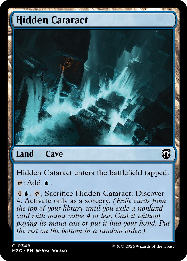 Hidden Cataract [Modern Horizons 3 Commander] | Jomio and Rueliete's Cards and Comics