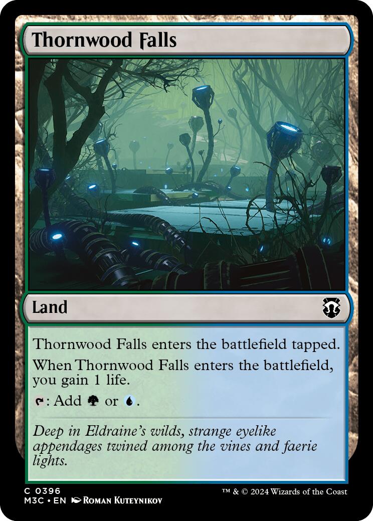 Thornwood Falls [Modern Horizons 3 Commander] | Jomio and Rueliete's Cards and Comics