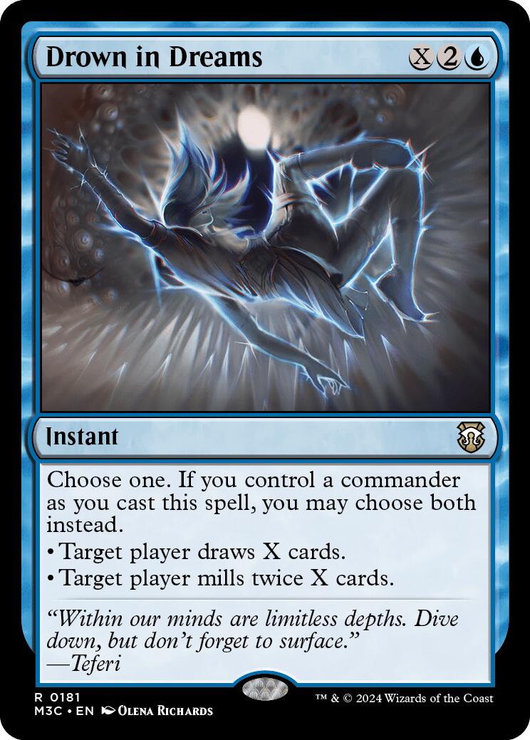 Drown in Dreams [Modern Horizons 3 Commander] | Jomio and Rueliete's Cards and Comics