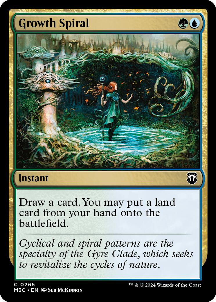 Growth Spiral [Modern Horizons 3 Commander] | Jomio and Rueliete's Cards and Comics