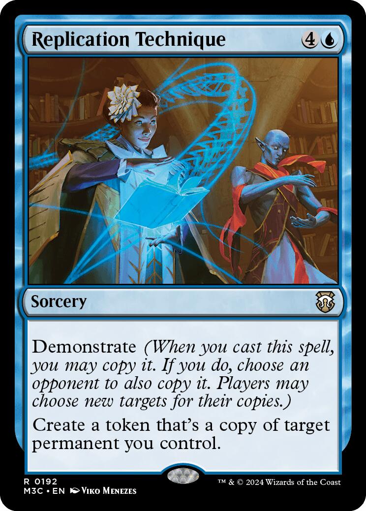 Replication Technique [Modern Horizons 3 Commander] | Jomio and Rueliete's Cards and Comics