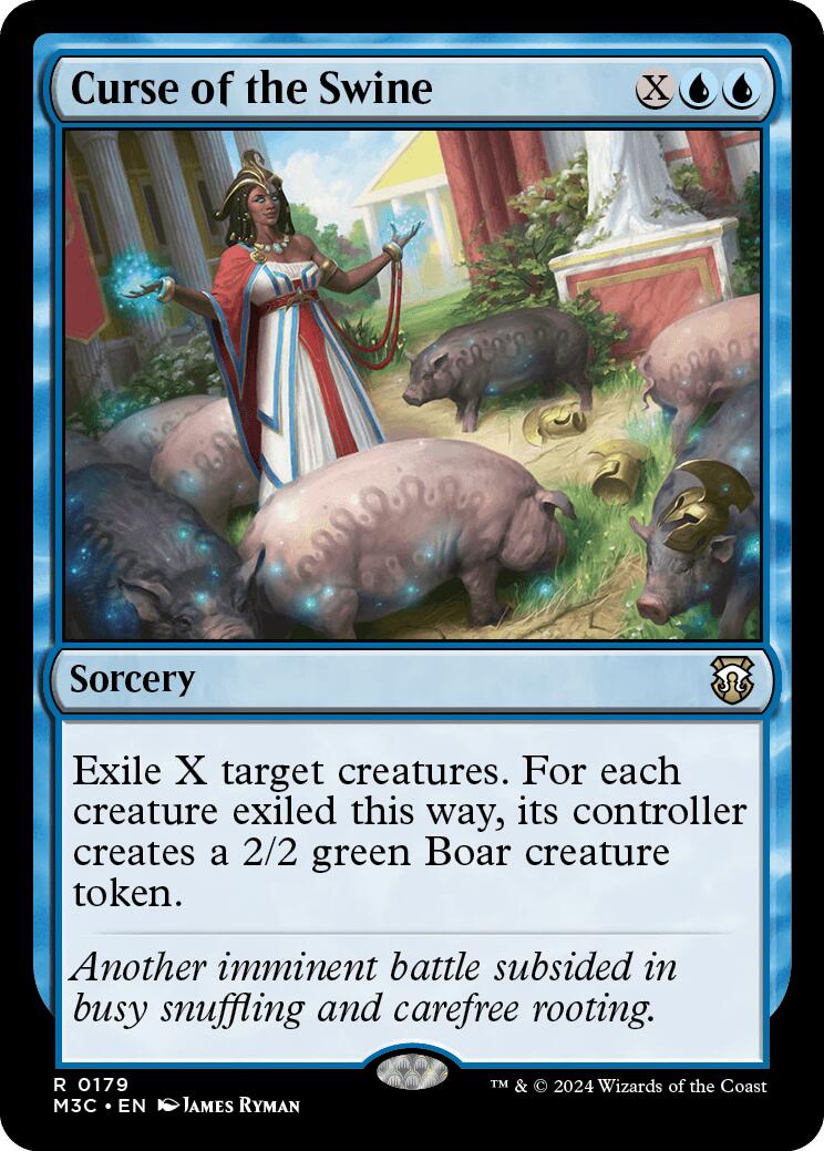 Curse of the Swine [Modern Horizons 3 Commander] | Jomio and Rueliete's Cards and Comics