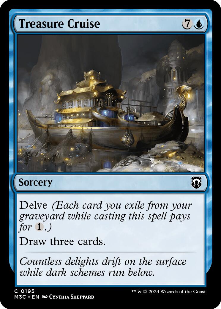 Treasure Cruise [Modern Horizons 3 Commander] | Jomio and Rueliete's Cards and Comics