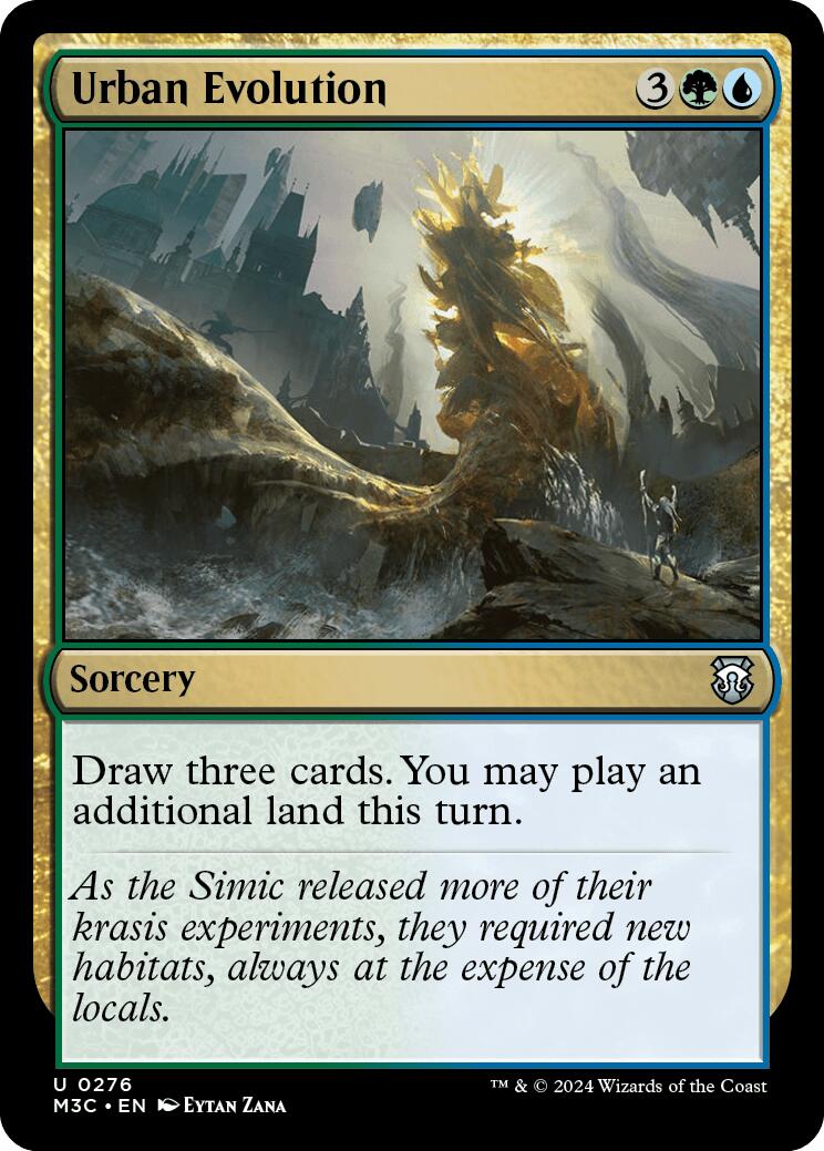 Urban Evolution [Modern Horizons 3 Commander] | Jomio and Rueliete's Cards and Comics