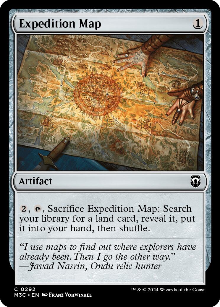Expedition Map [Modern Horizons 3 Commander] | Jomio and Rueliete's Cards and Comics
