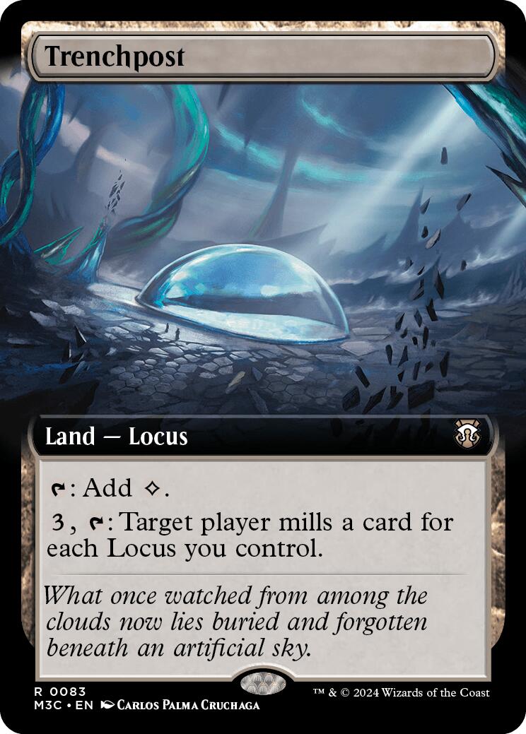 Trenchpost (Extended Art) [Modern Horizons 3 Commander] | Jomio and Rueliete's Cards and Comics