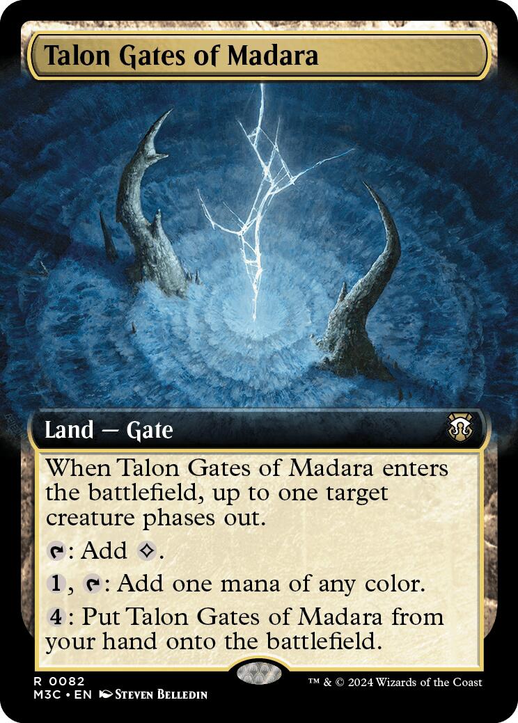 Talon Gates of Madara (Extended Art) [Modern Horizons 3 Commander] | Jomio and Rueliete's Cards and Comics