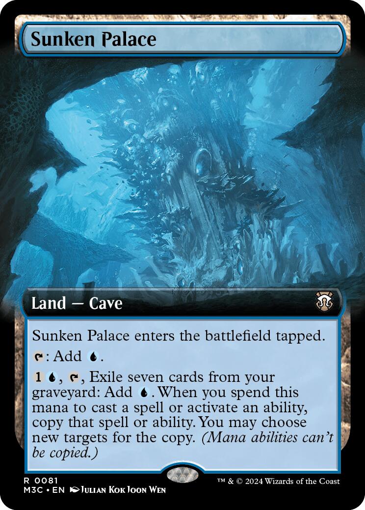 Sunken Palace (Extended Art) [Modern Horizons 3 Commander] | Jomio and Rueliete's Cards and Comics